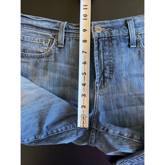 LUCKY BRAND Jeans Womens 10/30 Neopolitan Easy Rider Blue Denim Straight 30" Leg - Picture 12 of 14